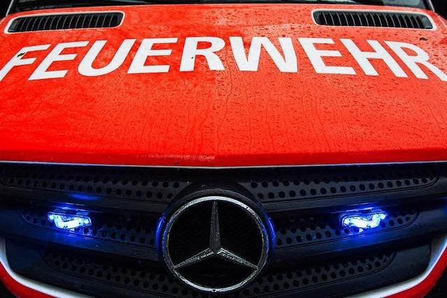 Brand in Jestetten: Neun Personen evakuiert
