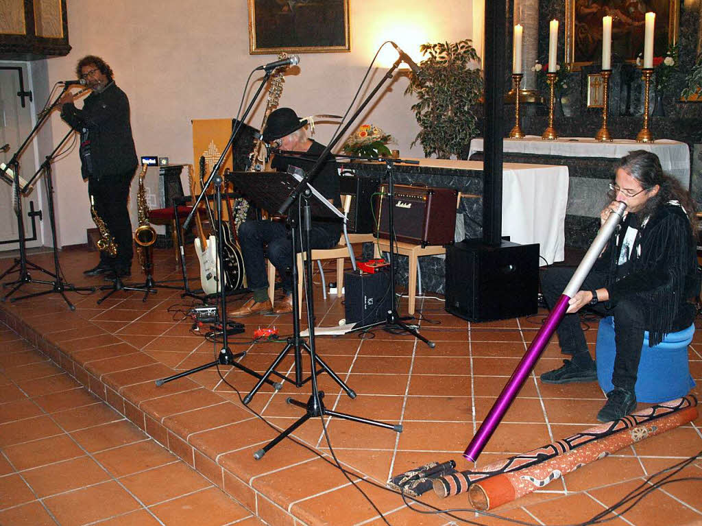 Impressionen von der Nacht der offenen Kirchen, bei der auch das Ensemble Macua mitwirkte