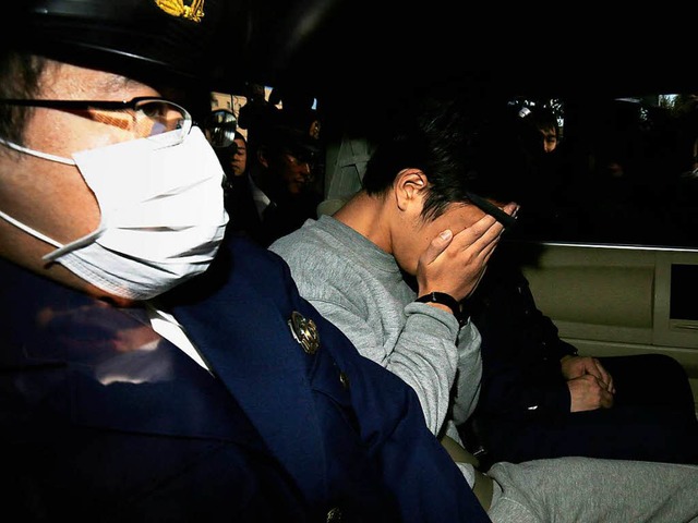 Dieser Japaner soll neun Menschen zerstckelt haben.  | Foto: AFP