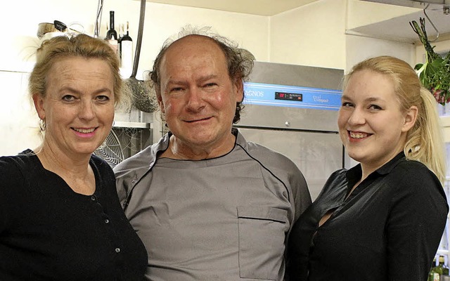 Das neue Team in der Alten Stadtmhle:...ier, Gebhard Baur und Oliwia Kacperek   | Foto: privat