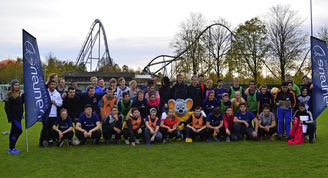 Das Laureus Jugendcamp fand im Europa-Park statt.  | Foto: Eva Isele