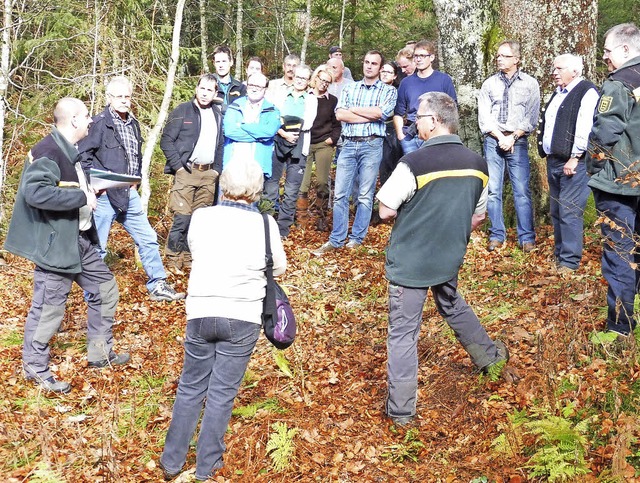 Der Rundgang im viertgrten Kommunalw...aden-Wrttembergs fand groen Zulauf.   | Foto: Privat