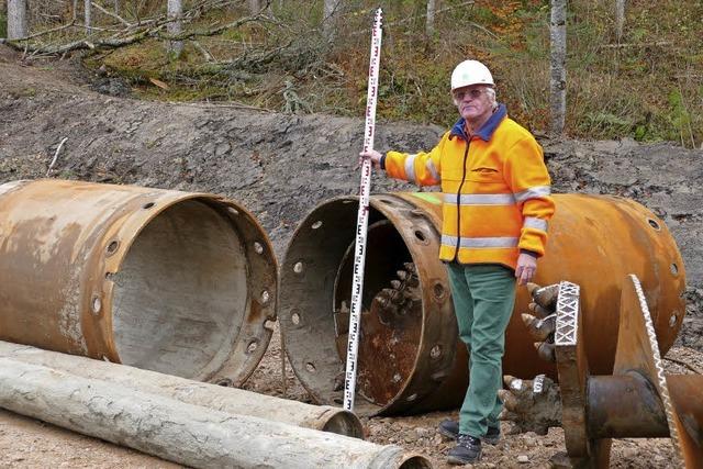 1200 Kubikmeter Beton sollen die L170 stabil machen