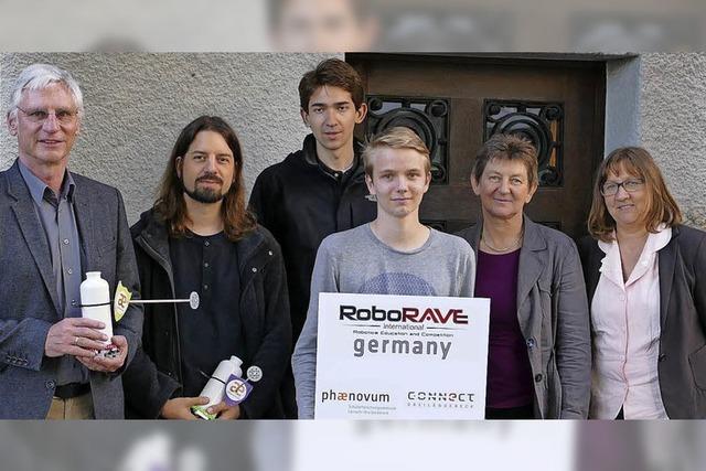 Wettbewerb mit Robotern