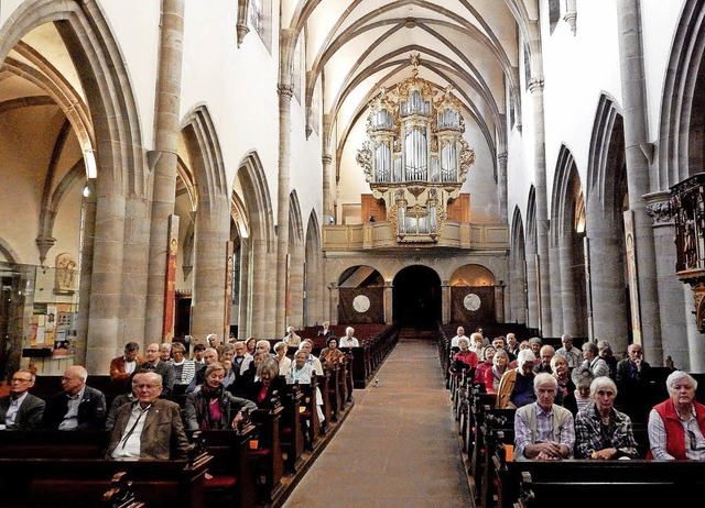 ber 50 Orgelfreunde fuhren  zusammen ins Elsass.   | Foto: Privat