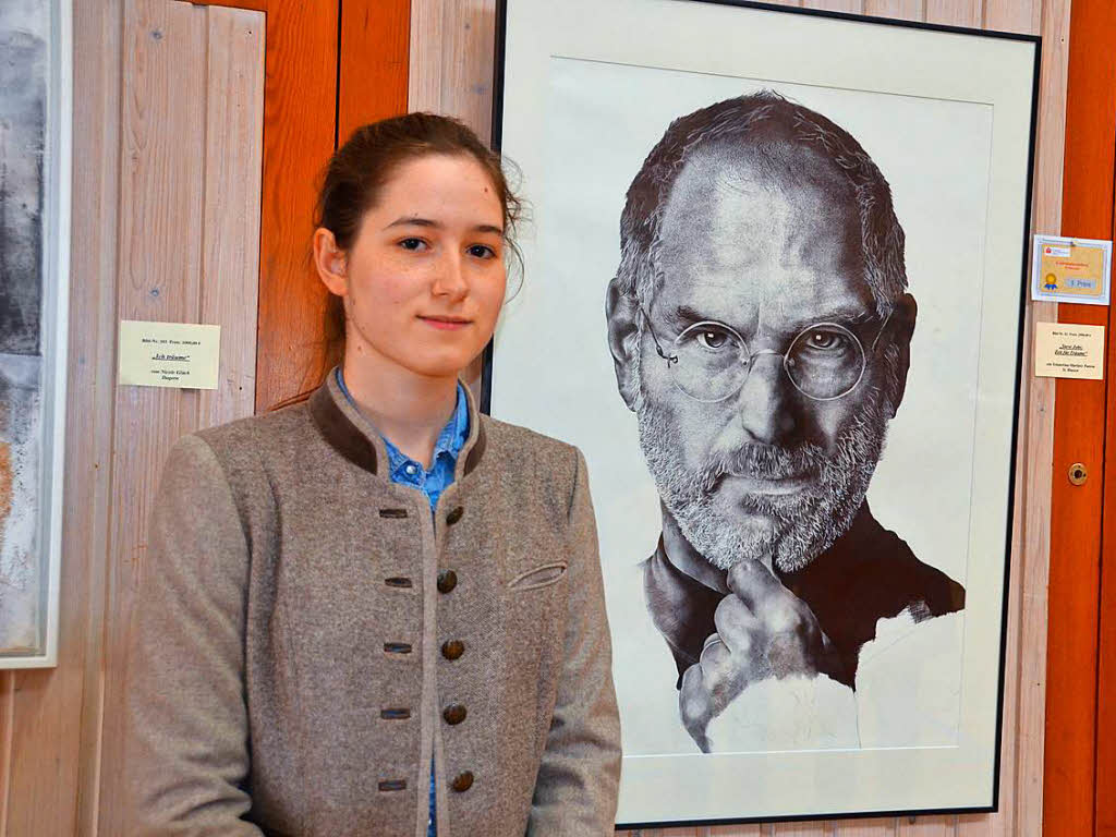 Mit ihrem Portrait von Steve Jobs berzeugte Yekaterina Martinez-Panina die Jury.