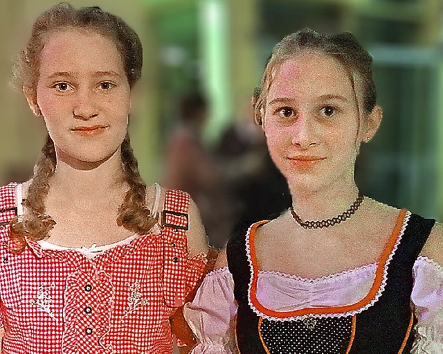 Sarah Hettich (links) und Celine Rodew...n das Jungmusikerabzeichen in Bronze.   | Foto: flier