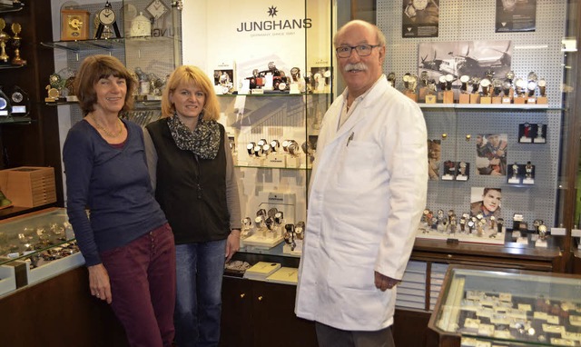 Barbara Nierholz, Susanne Schneider und Hubert Nierholz   | Foto: N.Bayer