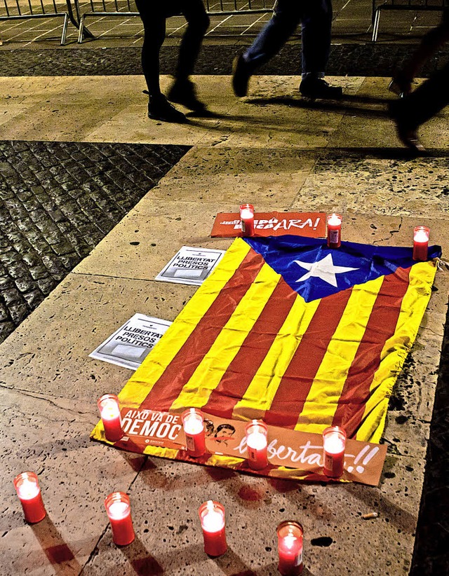 Kataloniens Flagge  | Foto: dpa