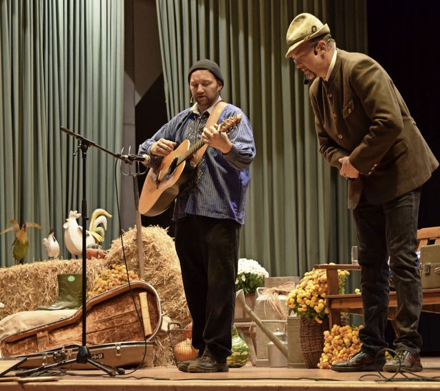 Authentisch lndlich: Nikolaus Knig u...ter als &#8222;Bure zum Alange&#8220;   | Foto: beatrice ehrlich