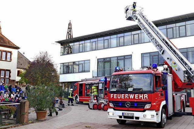 Schneller Einsatz beim Rathausbrand