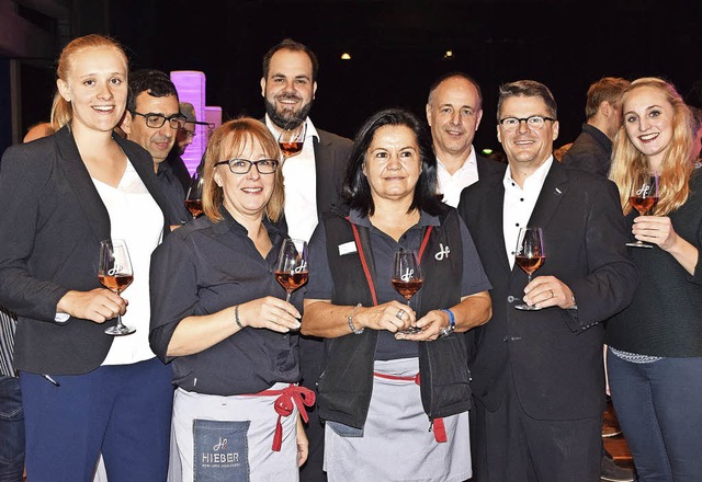 Das Organisationsteam der Weinmesse (v...islmmle, Karsten Pabst, Gesa Oetken.   | Foto: Heidemarie Wussler