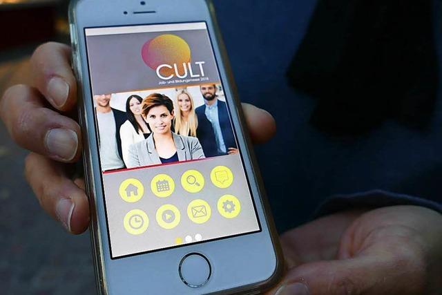 Lrracher Jobmesse Cult kann knftig mit einer App erkundet werden