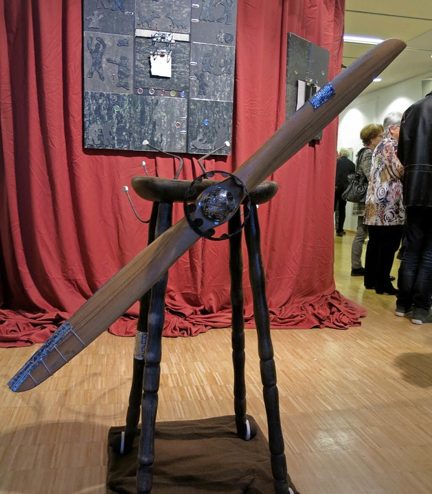 &#8222;Vom Flgen (...flg ich zu dir)&#8220; von Ehrhard Sachs  | Foto: Georg Vo