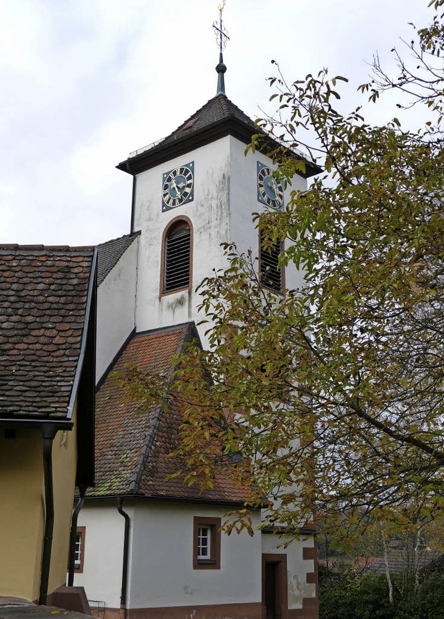 Die evangelische Kirche in Broggingen soll saniert werden.   | Foto: Winter