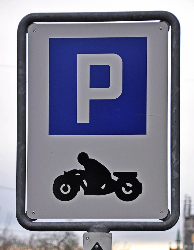 ber kostenlose Zweiradparkpltze wird nicht abgestimmt.   | Foto: gra