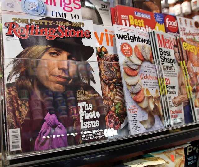 Die Jubilumsausgabe des Rolling Stone  | Foto: dpa