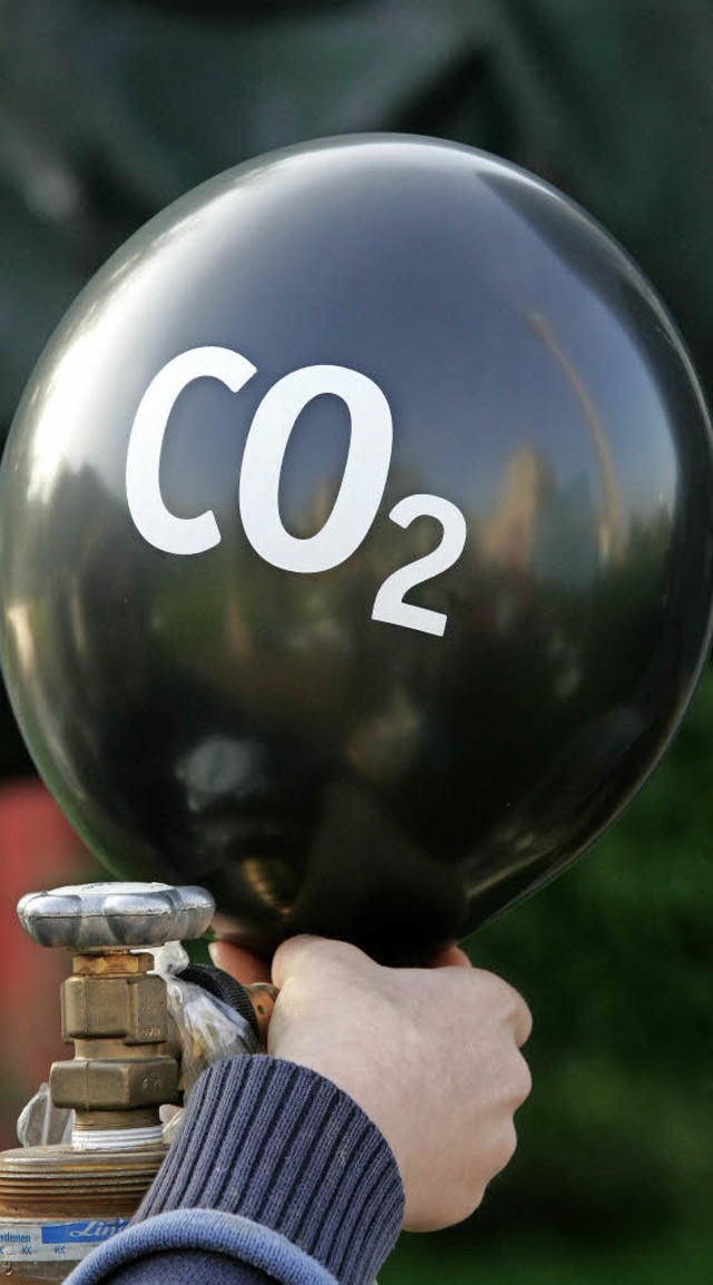 Kohlendioxid gilt als ein Verursacher des Klimawandels.   | Foto: DPA