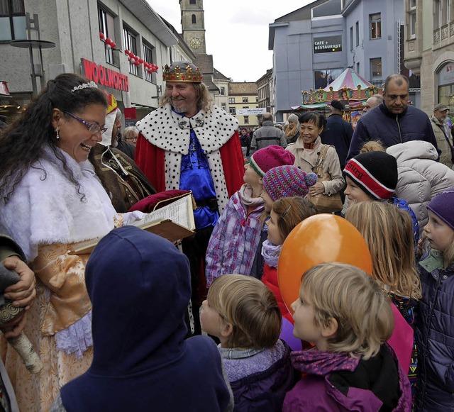 Gro ist der Andrang bei den Mrchentagen stets.   | Foto: Rank