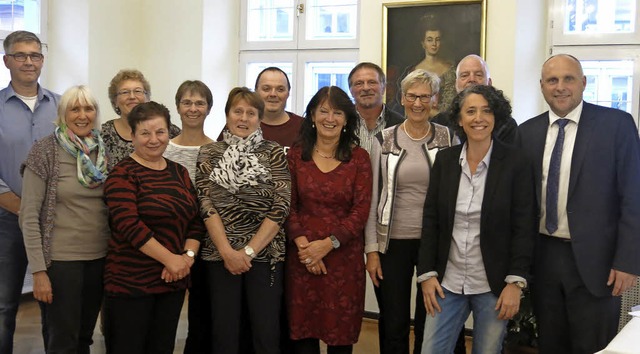 Verabschiedungen und Ehrungen von std...beitern im Brgersaal im Alten Rathaus  | Foto: Georg Vo