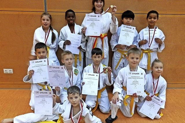 Hansjakob-Judokas werden Zweite