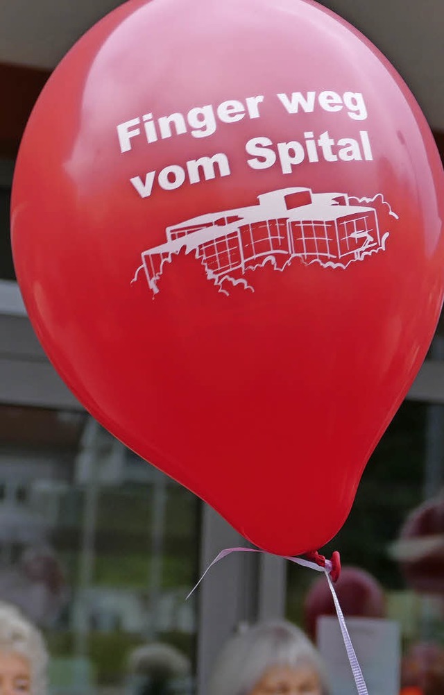 Protestluftballons   | Foto: Steudel