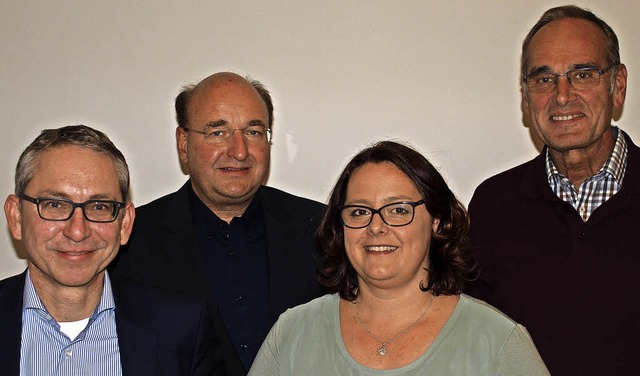Der neu gewhlte Vorstand des Familien... Claudia Schfer und Christoph Frevel   | Foto: Paul Schleer