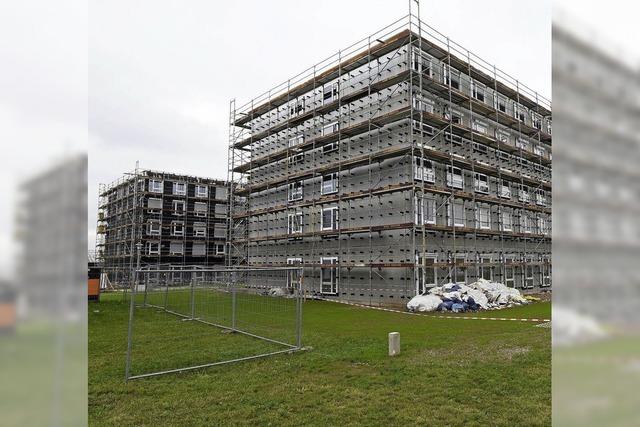 Freiburger Studierendenwerk weiht am Flugplatz zwei neue Wohnheime ein