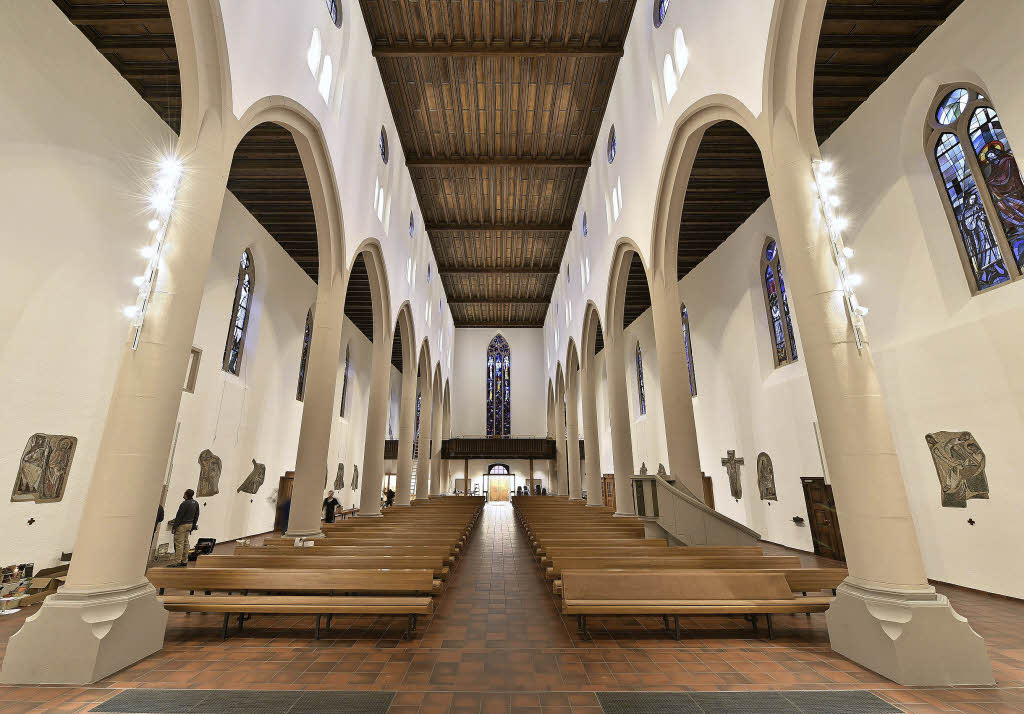 Pünktlich zum Martinsfest die Kirche St. Martin Freiburg