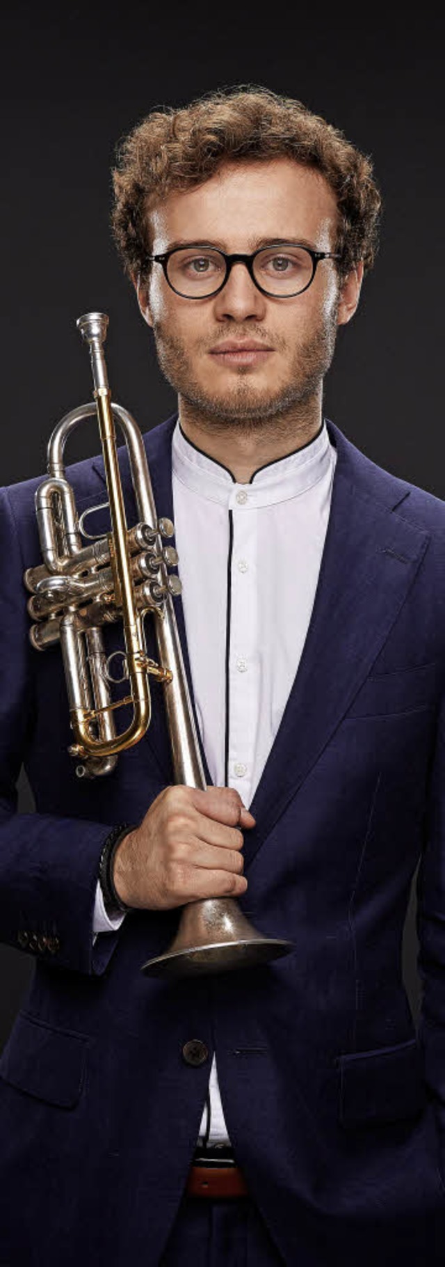 Der Trompeter Simon Hfele war ein souverner Solist.   | Foto: S. Heck