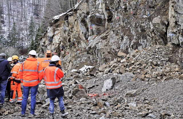 Sprengung Todtnau-Fahl Feldberg B317  | Foto: Nicolai Kapitz