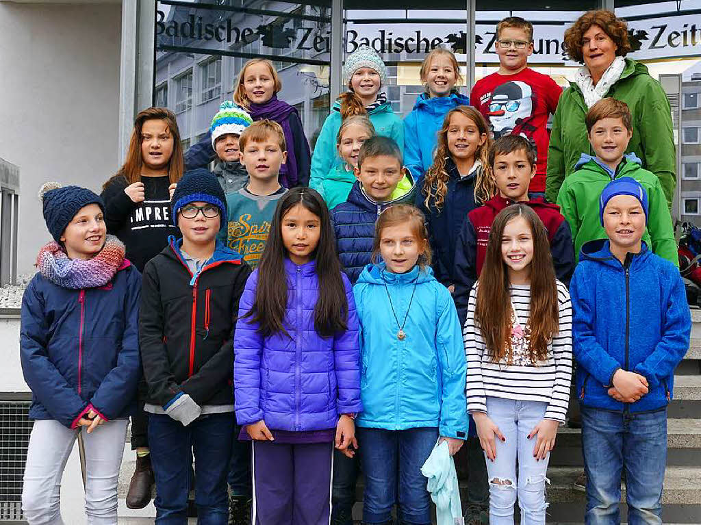 Klasse 4 der Michaelschule in Oberried
