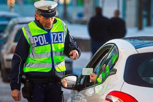 Polizei richtete 52 Kontrollstellen in der vergangenen Woche in Weil am Rhein ein