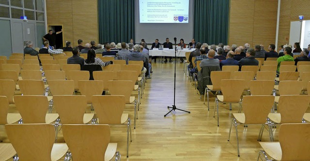 Ein anderes Bild als bei den extrem gu...n der Seltenbachhalle ghnende Leere.   | Foto: Susanne Mller