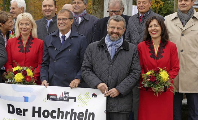 Stellten ihre enge Zusammenarbeit den ...(links) und Stadtammann Franco Mazzi.   | Foto: Verena Pichler