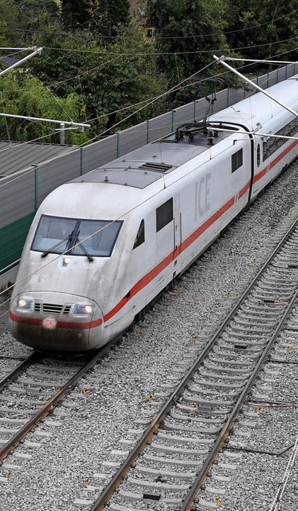 Der Bau der Rheintalbahn wirft immer neue Fragen auf.  | Foto:  dpa