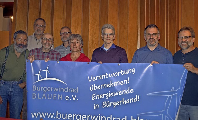 Der neue Vorstand des Vereins Brgerwi...recher Georg Hoffmann und Kurt Mayer.   | Foto: Silke Hartenstein
