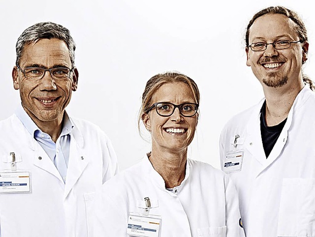 Laden  ins Diabeteszentrum ein:  Micha...un, Birgit Wirtz und  Daniel Kammerer   | Foto: Privat