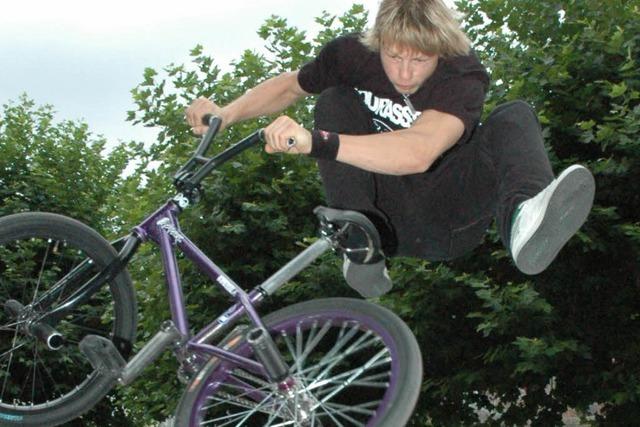 Lrracher BMX-Therapeut Chris Bhm bei Gnther Jauch