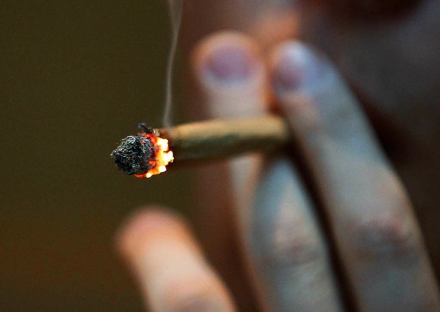 Marihuana-Joint (Symbolbild)  | Foto: dpa