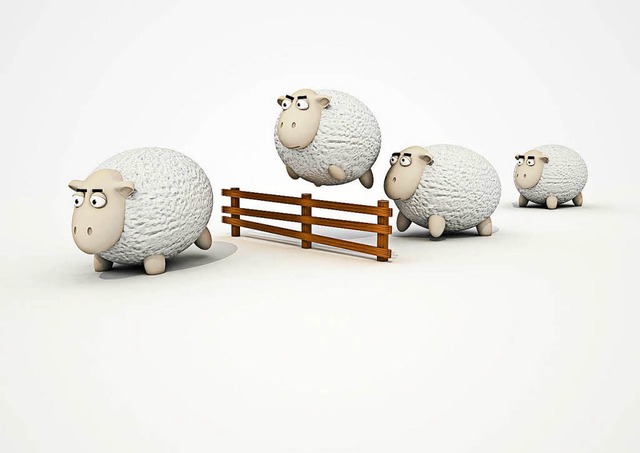 Ja, Schafe zhlen hilft oft dabei, schneller einzuschlafen.  | Foto: geando/fotolia.com
