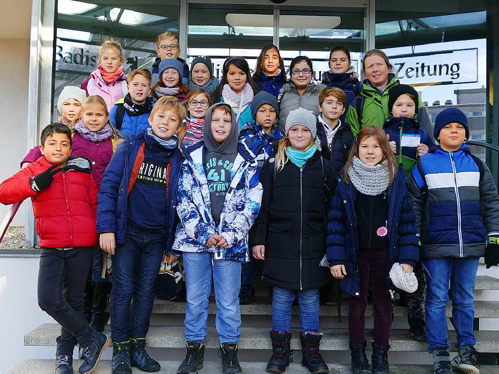 Klasse 4a der Heinrich-Hansjakob-Schule in Waldshut