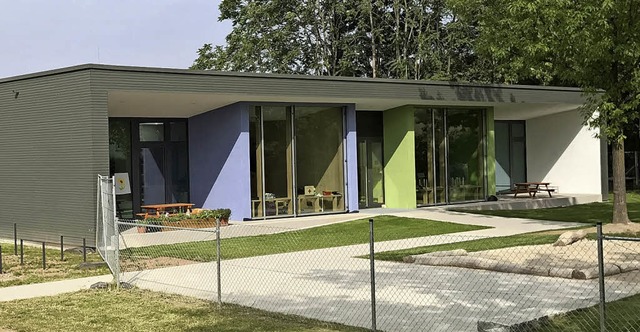 Der neue Kindergarten im Emmendinger Stadtteil Wasser   | Foto: HESS-Volk Architekten