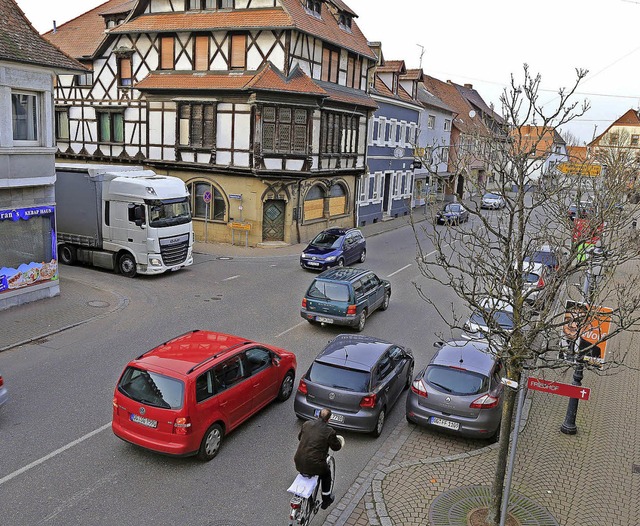 Die Ortsdurchfahrt in Kippenheim   | Foto: Sandra Decoux-Kone