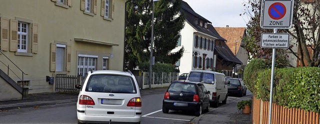 Aufgerumt prsentiert sich seit einig...rkregelung mit den markierten Flchen.  | Foto: Marco Schopferer