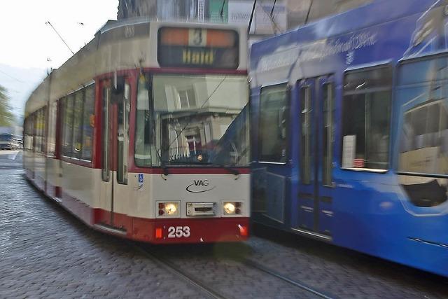 Liegengebliebene Tram legt Tramverkehr in Freiburg lahm