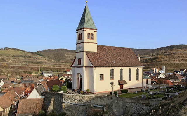 Einsturzgefahr sehen  Experten beim Kirchturm der Kiechlinsberger Pfarrkirche.   | Foto: Wendel