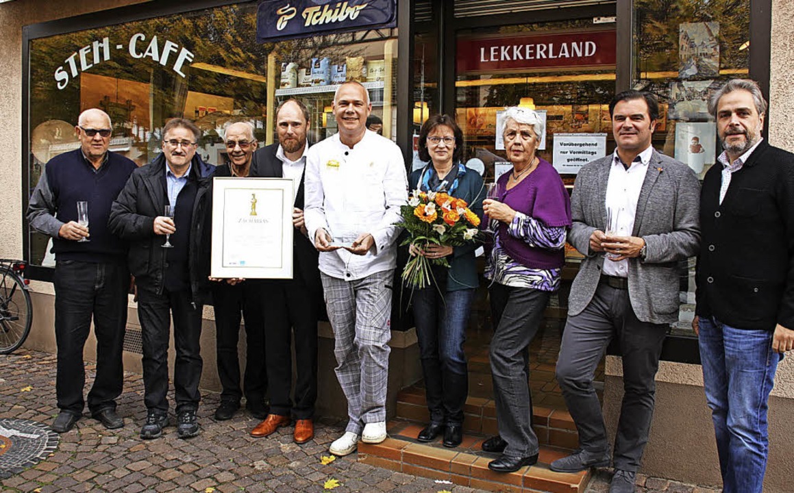 Bckermeister Matthias Schwehr (Mitte)...g des Zacharias-Kommunikationspreises.  | Foto: Christiane Franz