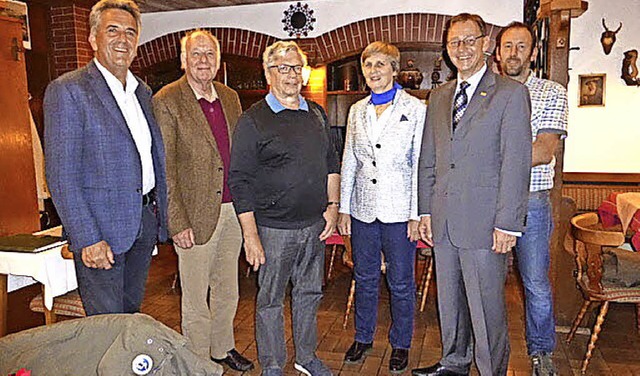 Bad Krozinger FDP-Spitze: Martin Camme...Frank Martin, Frank Noppe (von links)   | Foto: FDP