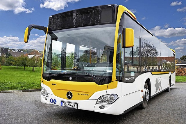 Der noch namenlose Regio-Bus.   | Foto: Landratsamt